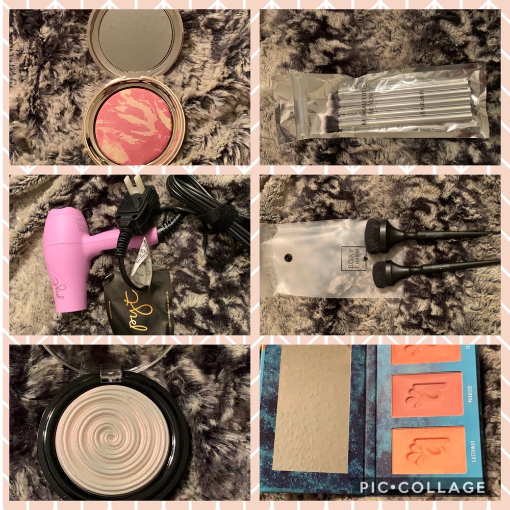Mini turbo dryer make up brushes and blushes